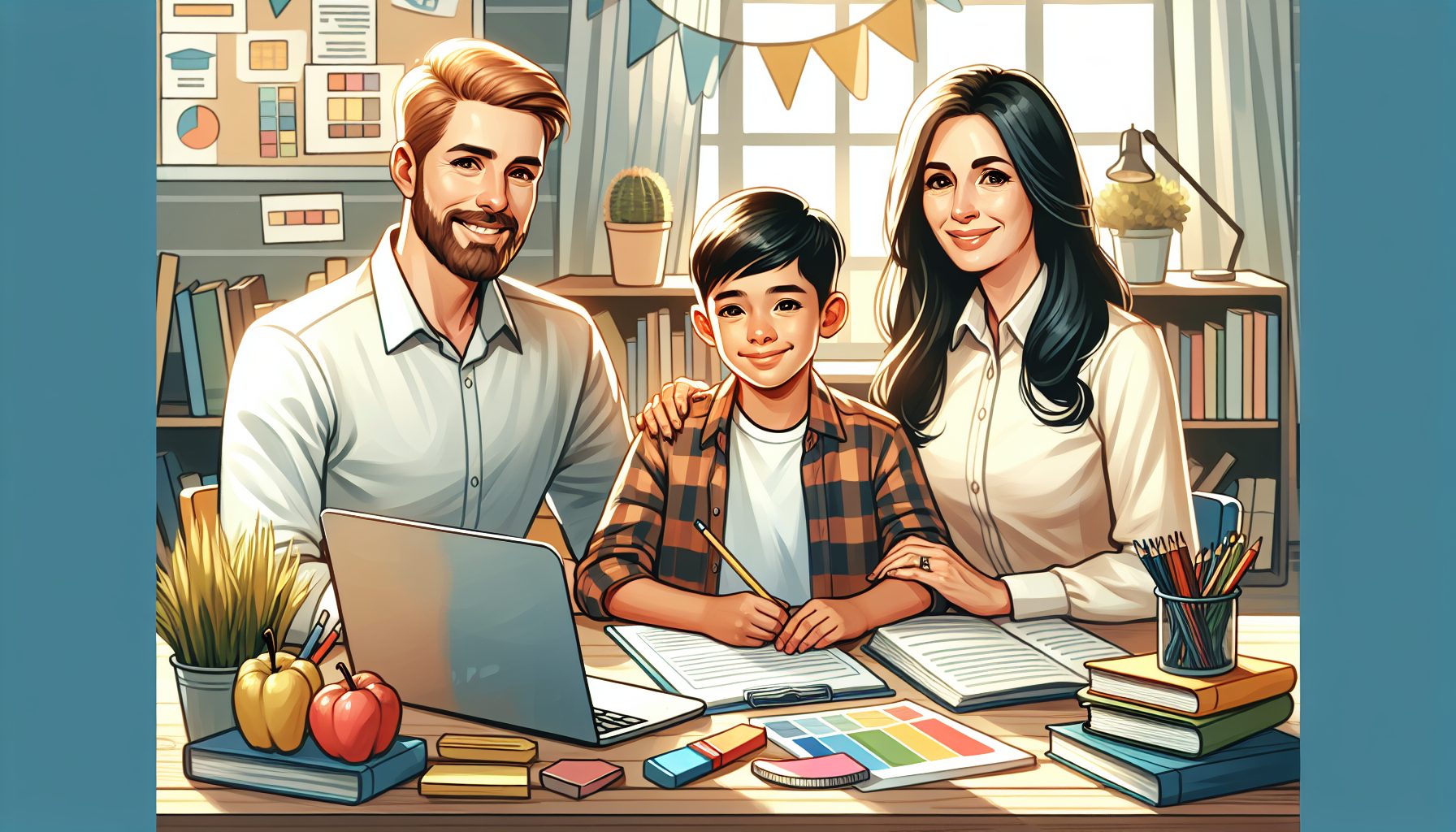 Родители, дети и преподаватель: тройной союз