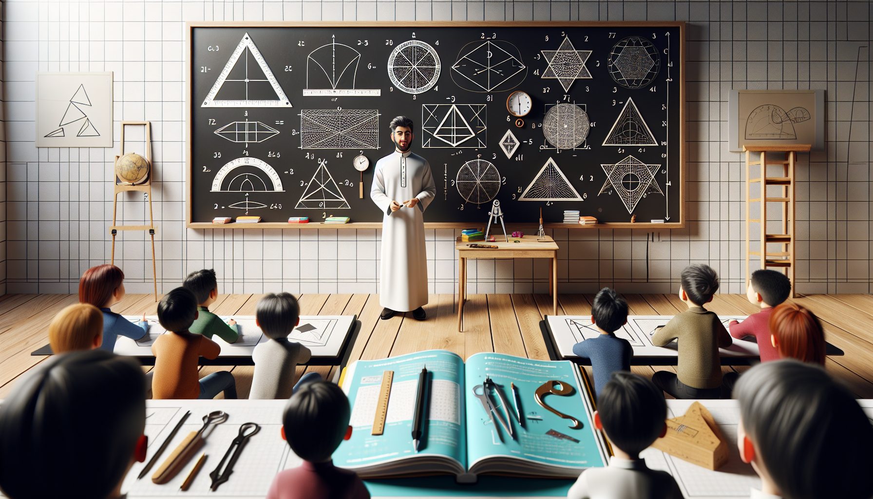 Единицы длины в геометрических задачах