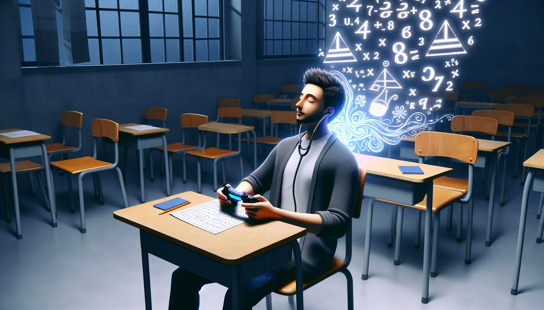 Игра как способ остаться спокойным на экзамене