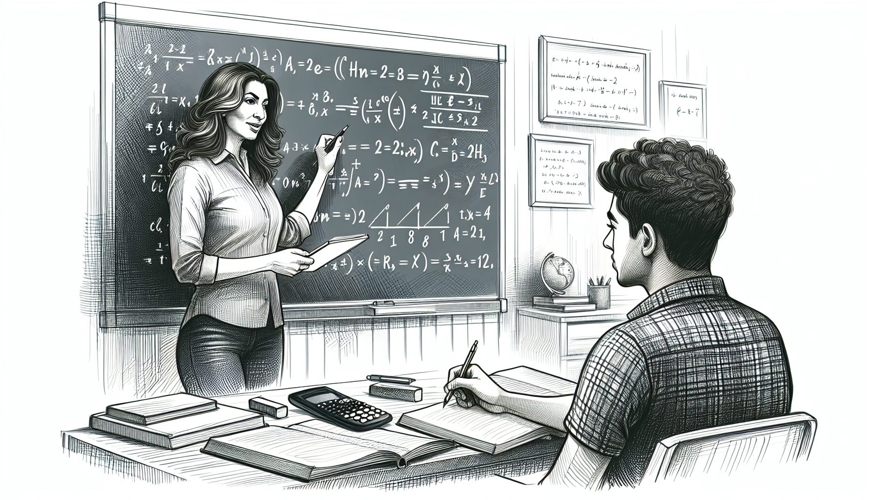 Диалог ученика и преподавателя