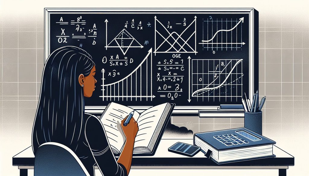 Прямая и наклон для экзамена ОГЭ математика