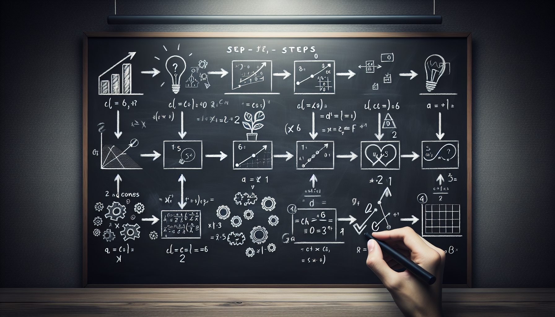 Пошаговая стратегия: как не запутаться в процессе