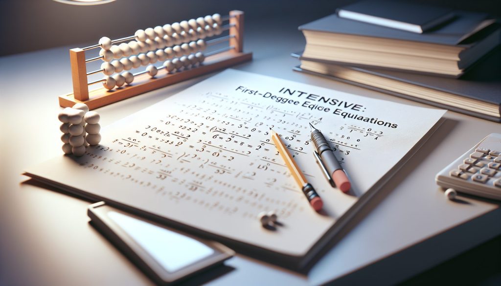 Интенсив: уравнения первой степени к ОГЭ