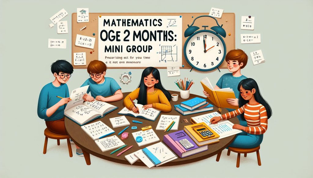 ОГЭ математика за 2 месяца: мини‑группа